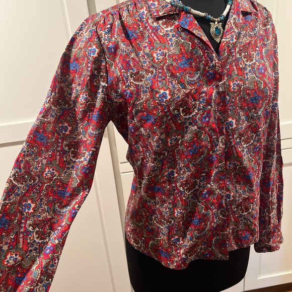 Paisley button up - Picture 2 of 3